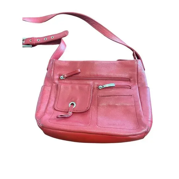 Stone Bags Stone Company Womans Red Handbag Purse